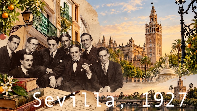 Visita guiada Generación del 27 en Sevilla sobre el encuentro literario de 1927 con Federico García Lorca y Rafael Alberti